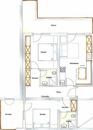 Appartements Strobl ホップフガルテン・イム・ブリクセンタール 部屋 写真